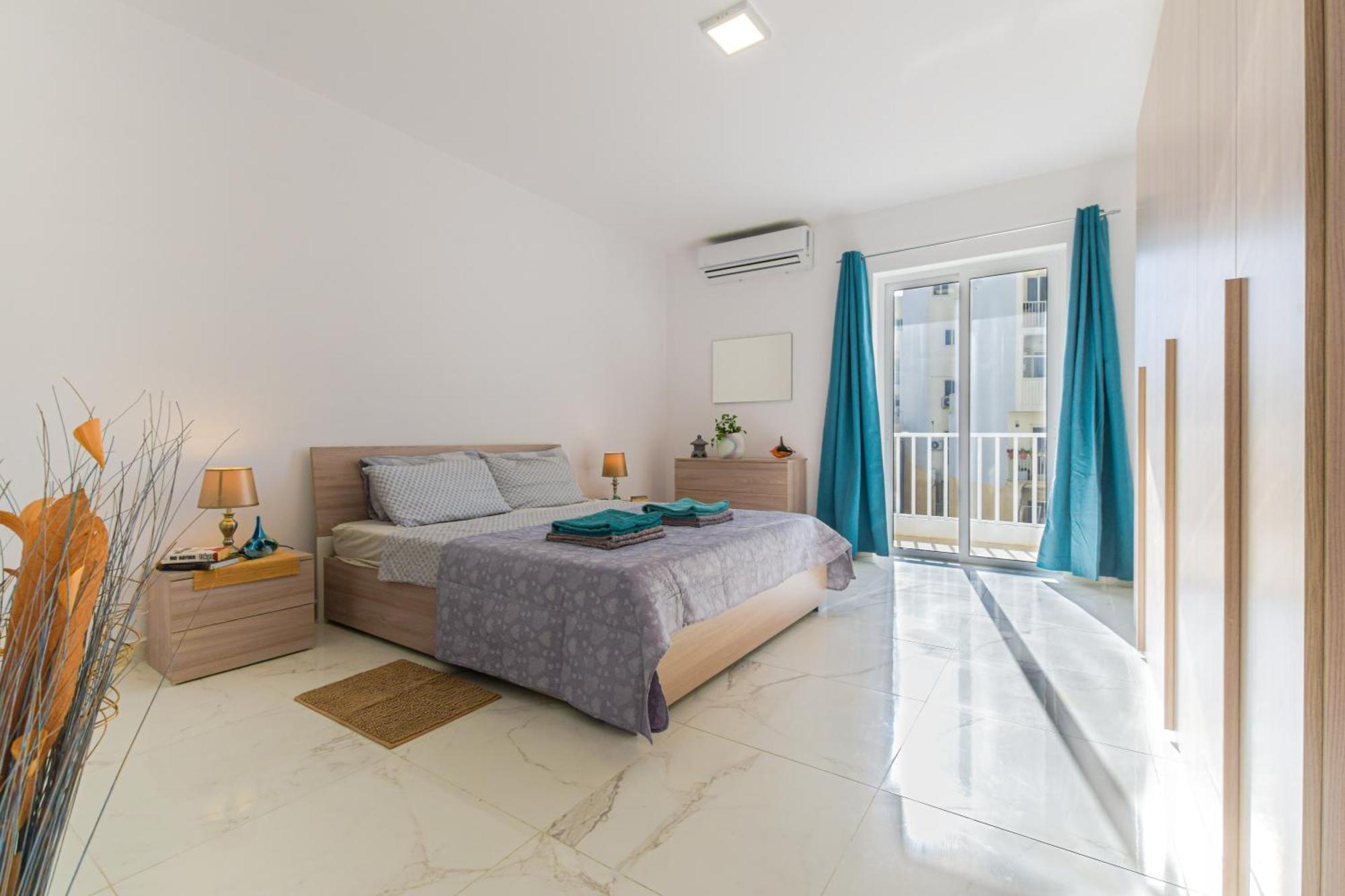 Spacious Brand New Apartment 3 Bdr 2Bth Bugibba San Pawl il-Baħar Eksteriør bilde